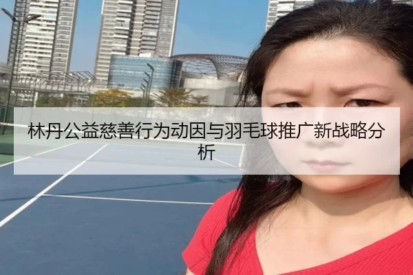 林丹公益慈善行为动因与羽毛球推广新战略分析